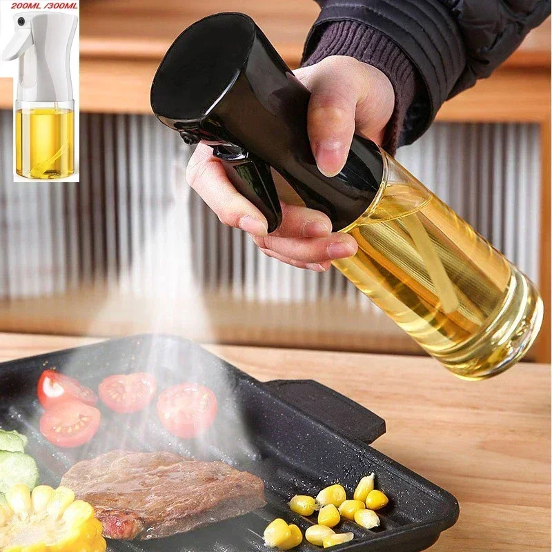 Camping Cooking Oil Container - 200ml 300ml Oil Spray Bottle Kitchen