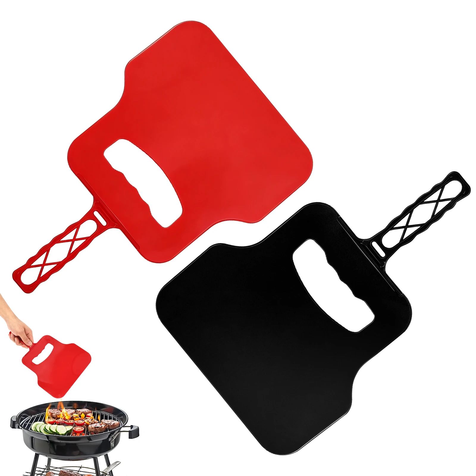 Camping Cooking Fire - Manual Wind Maker Plastic Hand Fan
