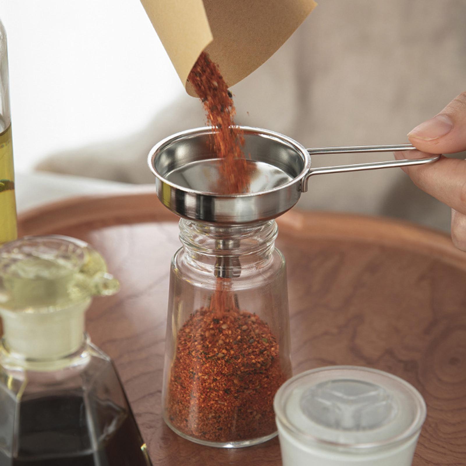 Camping Cooking And Drinking - Stainless Steel Drink Bottle Funnel Mini
