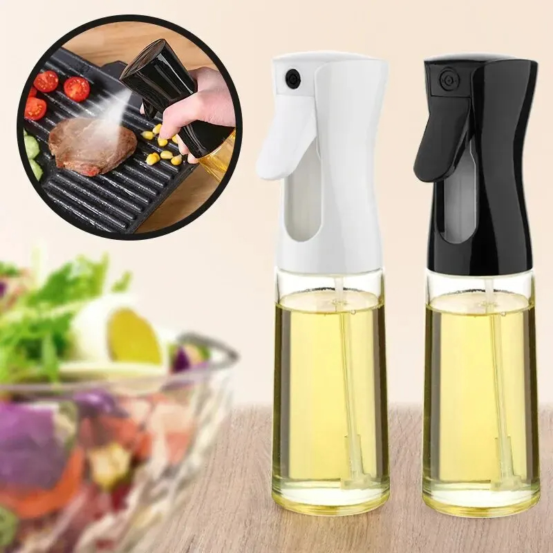 Camping Cooking Oil Container - 1pc 200ml/300ml Oil Spray Bottle Kitchen
