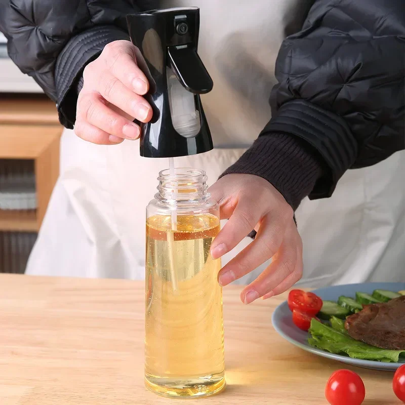1pc 200ml/300ml Oil Spray Bott - Camping Cooking Oil Container 评论和价格