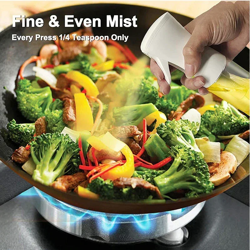 1pc 200ml/300ml Oil Spray Bott - Camping Cooking Oil Container 评论和价格