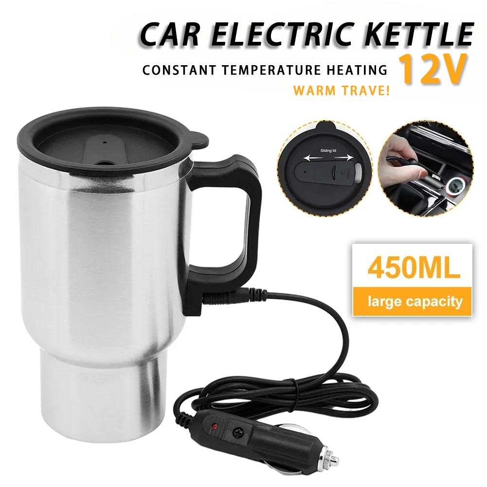 Electric Heating Car Kettle DC - Camping Cooking Tin 评论和价格