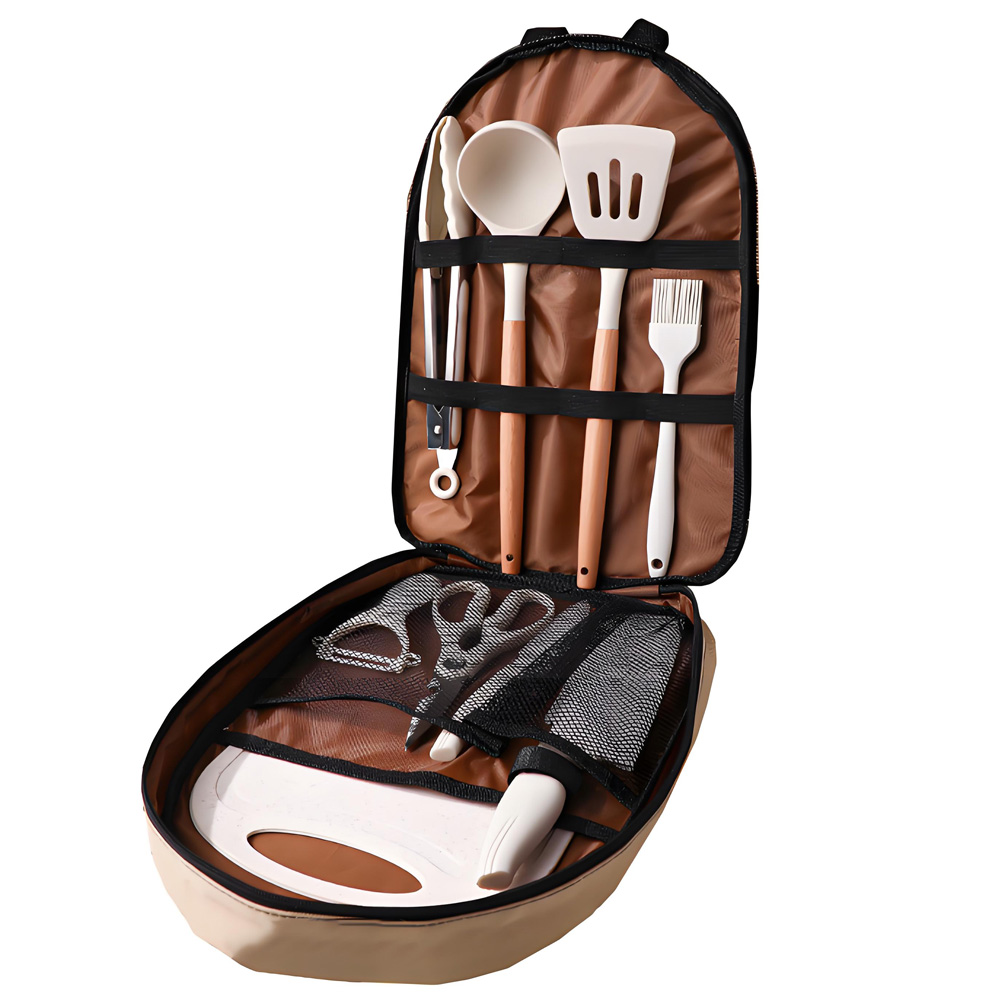 10Pcs Portable Camping Cooking - Camping Cooking Bundle 评论和价格
