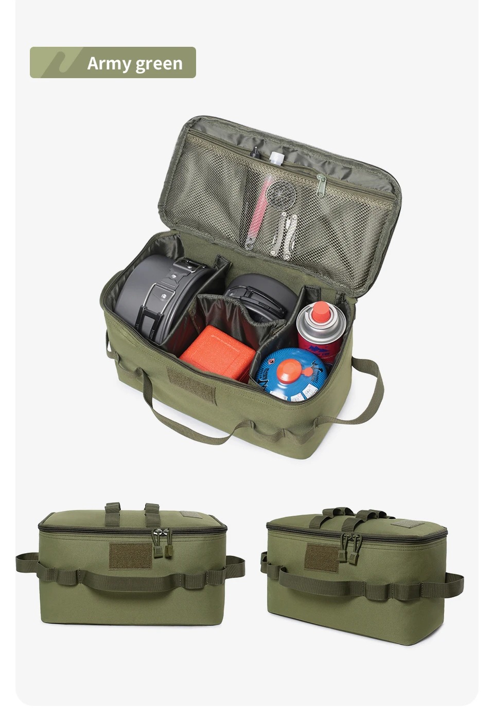 Outdoor Camping Gas Tank Stora - Camping Cooking Organizer 评论和价格