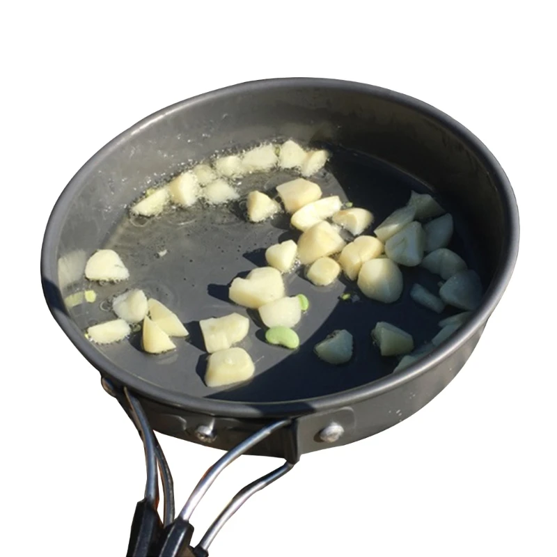 Portable Frying Pan with Stora - Camping Cooking Organizer 评论和价格