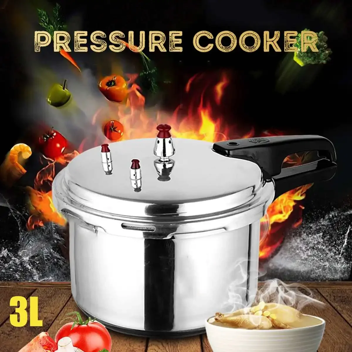 18/20/22/28cm Kitchen Pressure - Camping Cooking Set For 4 评论和价格
