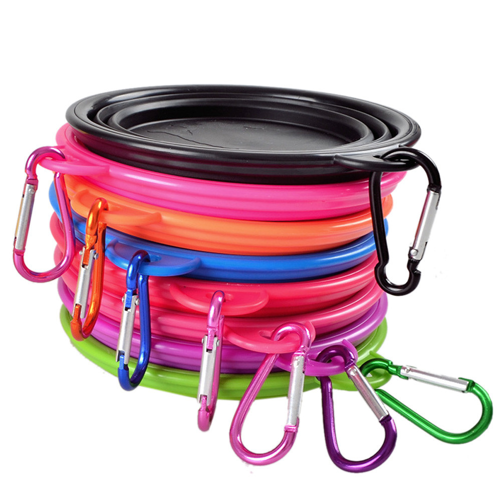 Collapsible Pet Silicone Dog F - Camping Cooking Food 评论和价格