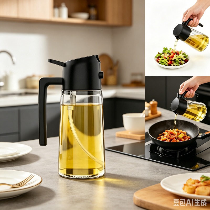 Oil Cruet Cooking Oil Spray Di - Camping Cooking Oil Container 评论和价格