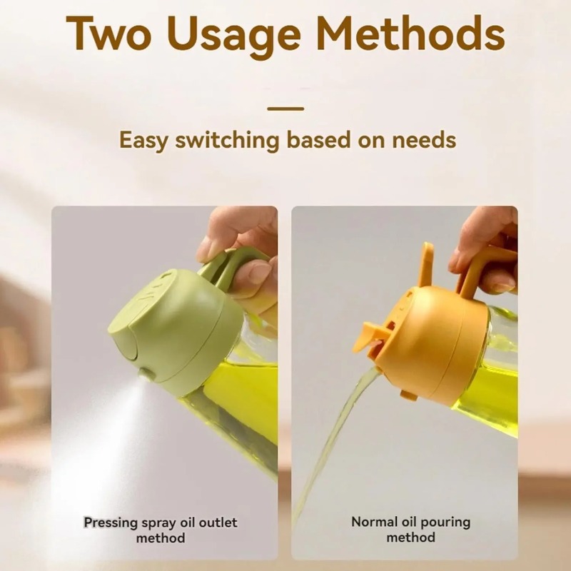 Oil Cruet Cooking Oil Spray Di - Camping Cooking Oil Container 评论和价格
