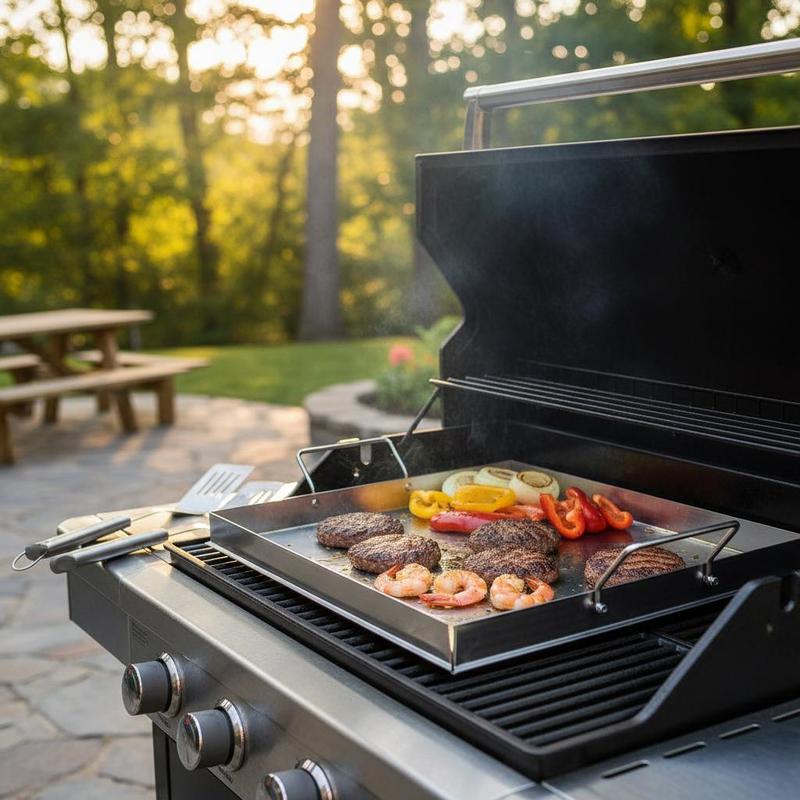 Universal Flat Top Griddle 18x - Camping Cooking Appliances 评论和价格