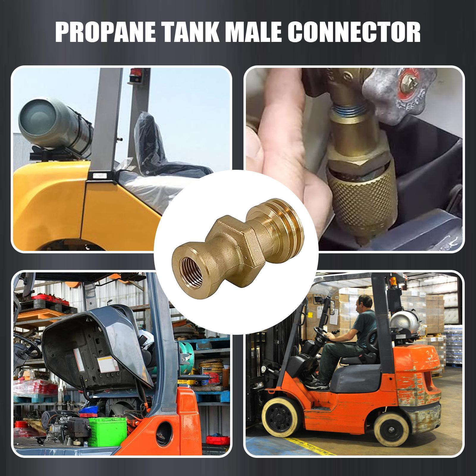 Propane Tank Connector Male Br - Camping Cooking Bbq 评论和价格