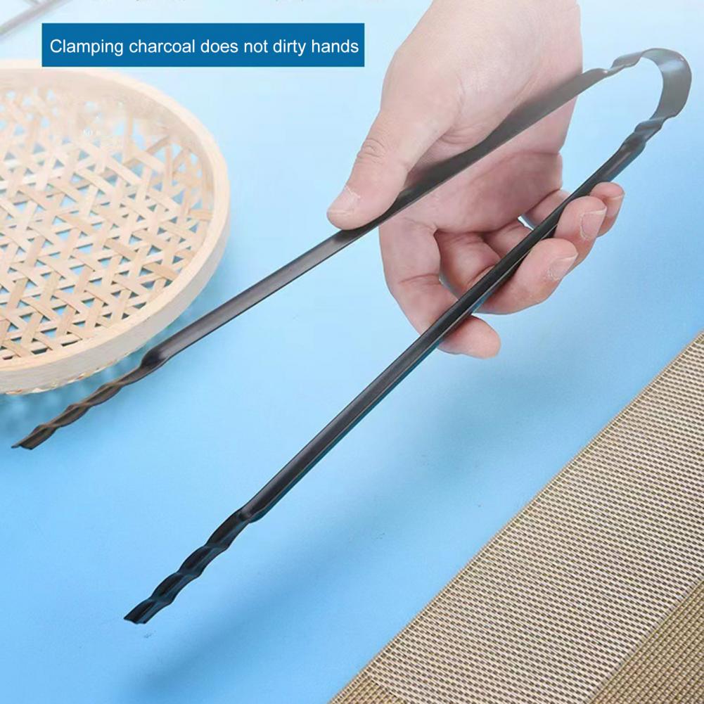 28cm Barbecue Charcoal Tong Er - Camping Cooking Food 评论和价格