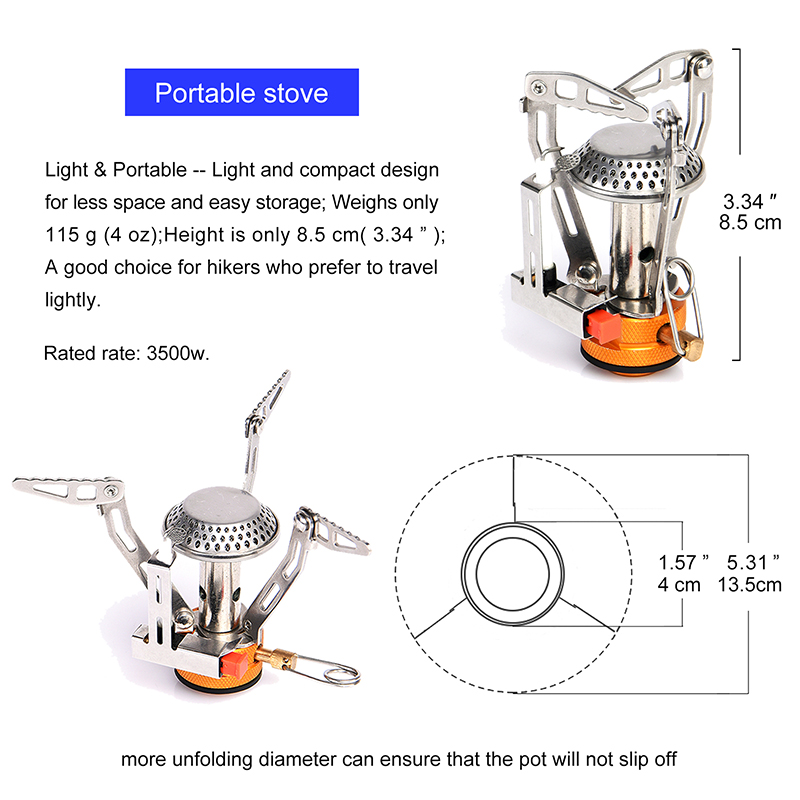 Widesea Portable Camping Cookw - Camping Cooking Set For 4 评论和价格