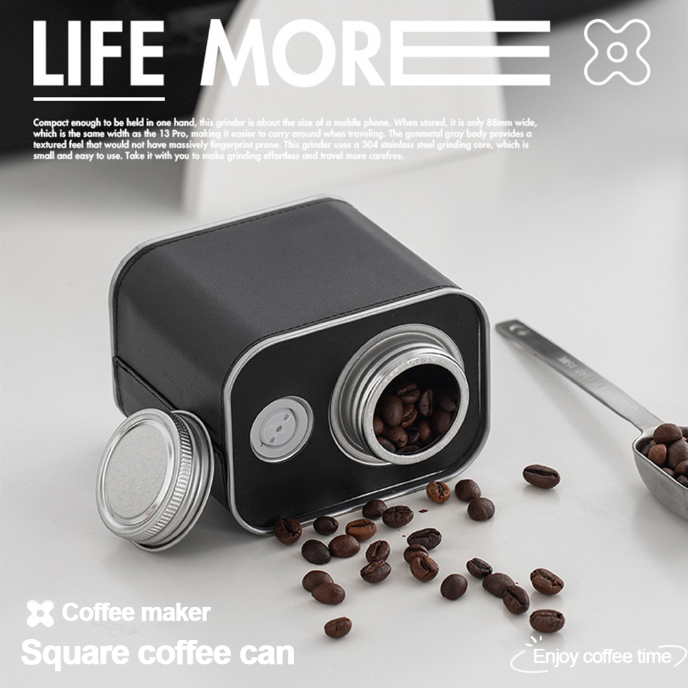 Coffee Bean Airtight Cans Outd - Camping Cooking Food 评论和价格