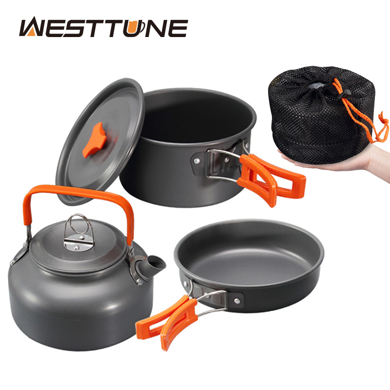WESTTUNE Camping Cookware Kit  - Camping Cooking Set Large 评论和价格