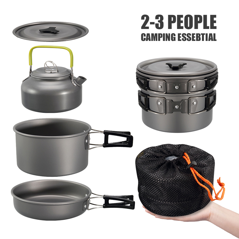 WESTTUNE Camping Cookware Kit  - Camping Cooking Set Large 评论和价格