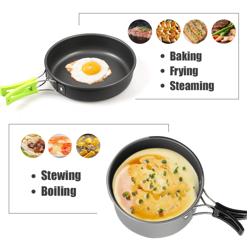 WESTTUNE Camping Cookware Kit  - Camping Cooking Set Large 评论和价格
