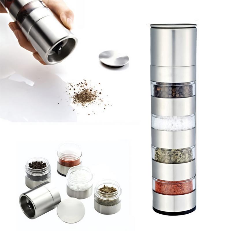 Travel Seasoning Containers Pe - Camping Cooking Set For 4 评论和价格