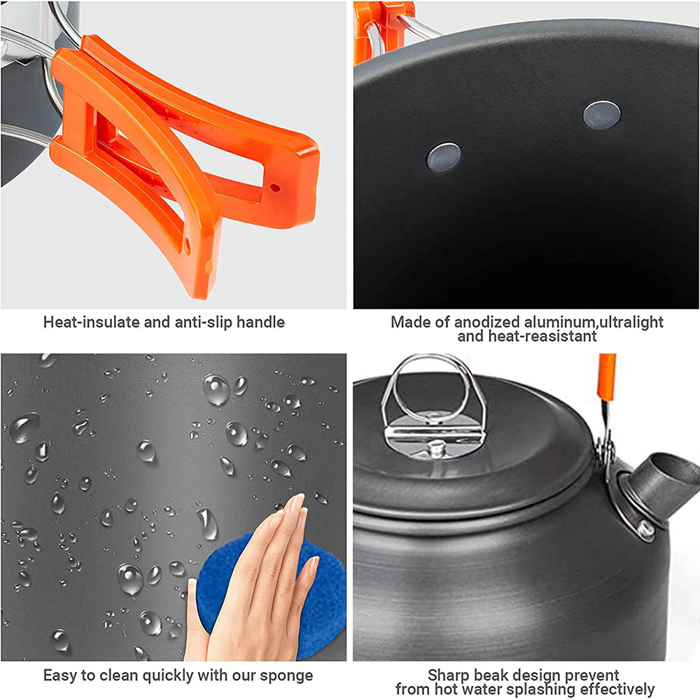1pcs/1set Camping Cookware Kit - Camping Cooking Utensil Set 评论和价格