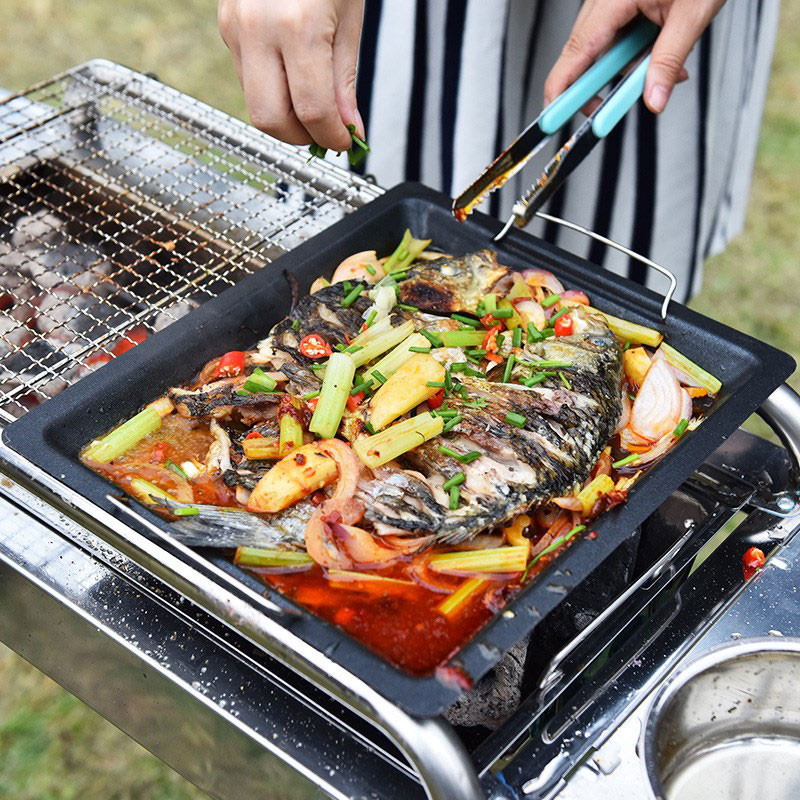 Outdoors Thick Square Grill Pa - Camping Cooking Appliances 评论和价格