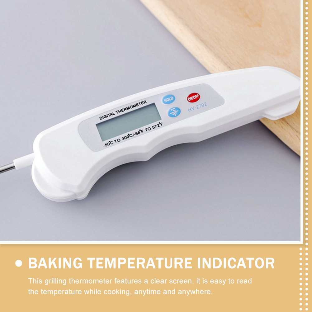 Folding Digital Kitchen Thermo - Camping Cooking Bbq 评论和价格
