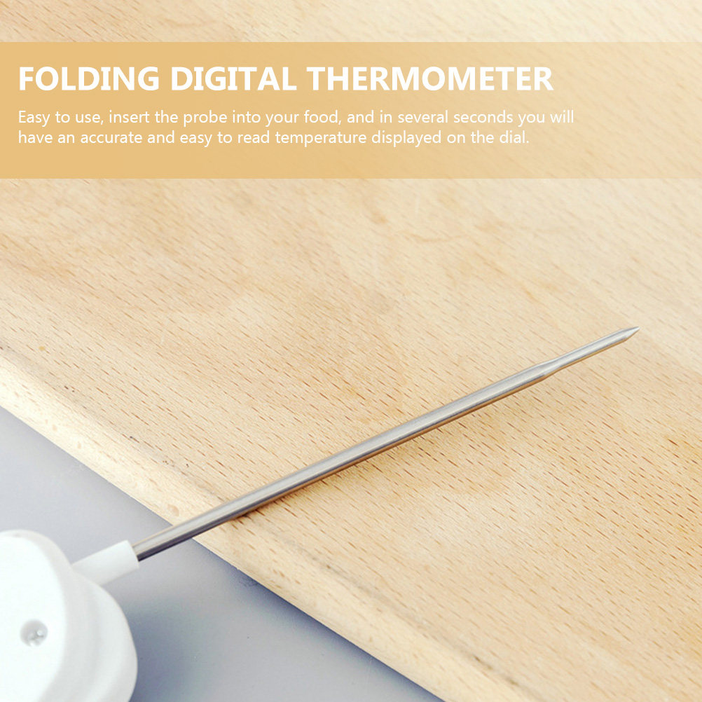 Folding Digital Kitchen Thermo - Camping Cooking Bbq 评论和价格