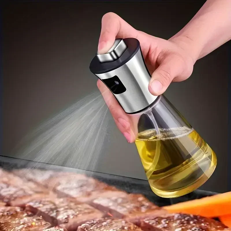 1Pc Stainless Steel Oil Spray  - Camping Cooking Oil Container 评论和价格