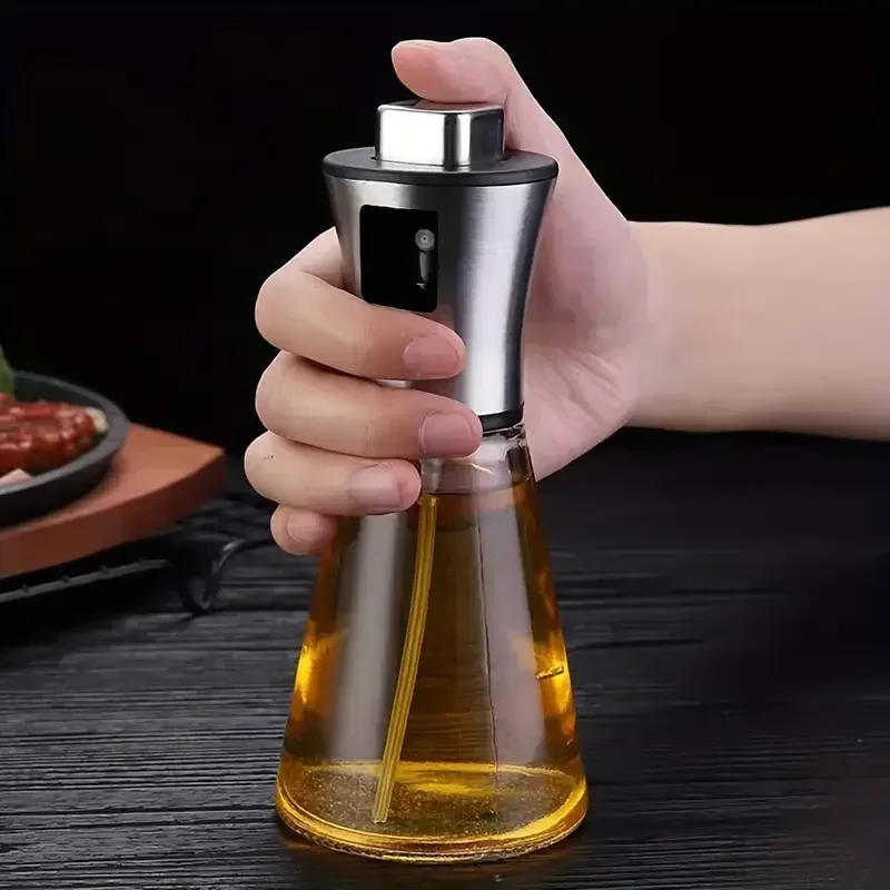 1Pc Stainless Steel Oil Spray  - Camping Cooking Oil Container 评论和价格