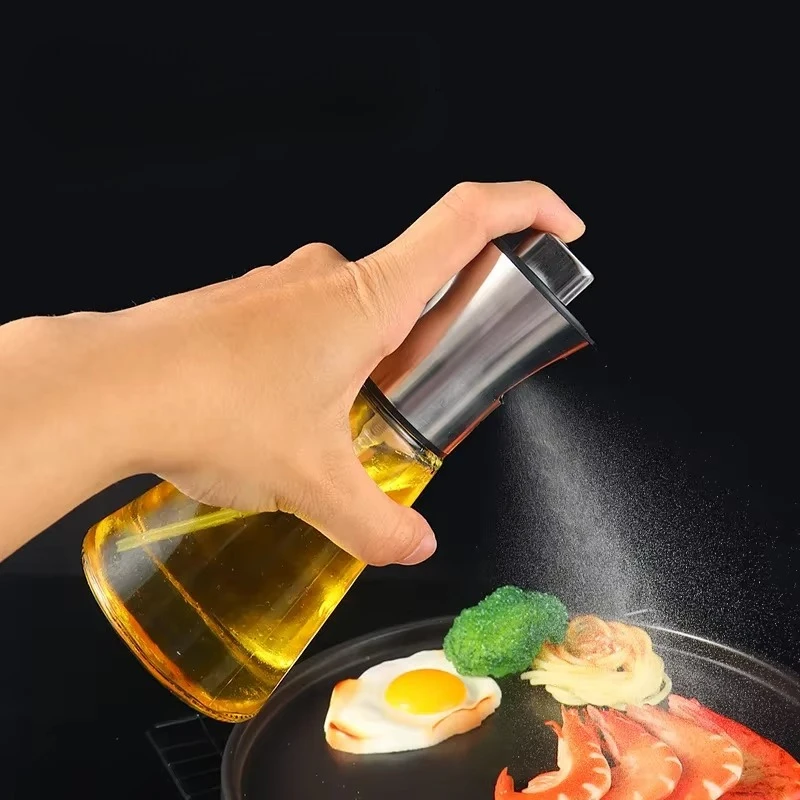 1Pc Stainless Steel Oil Spray  - Camping Cooking Oil Container 评论和价格