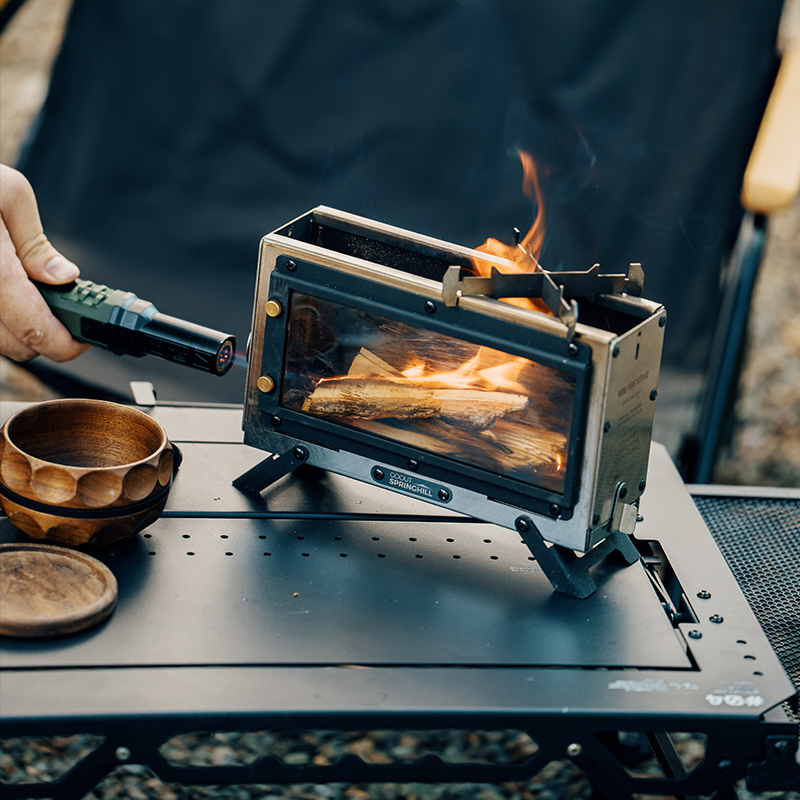 Goout Springhill Wood Stove Po - Camping Cooking Fire 评论和价格