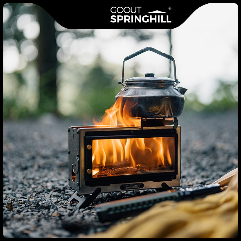 Goout Springhill Wood Stove Po - Camping Cooking Fire 评论和价格