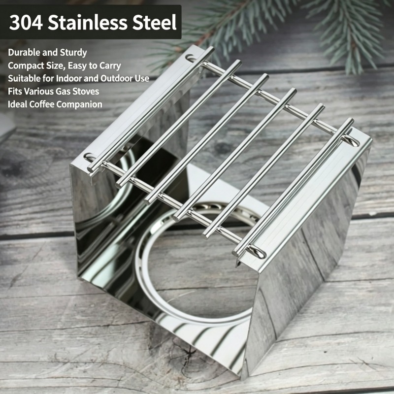 Stainless Steel Square Coffee  - Camping Cooking Appliances 评论和价格