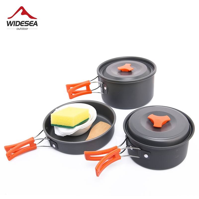 Widesea Camping Outdoor Cookwa - Camping Cooking Bundle 评论和价格