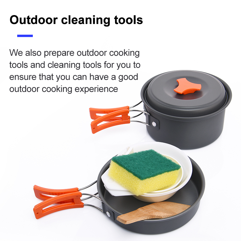 Widesea Camping Outdoor Cookwa - Camping Cooking Bundle 评论和价格