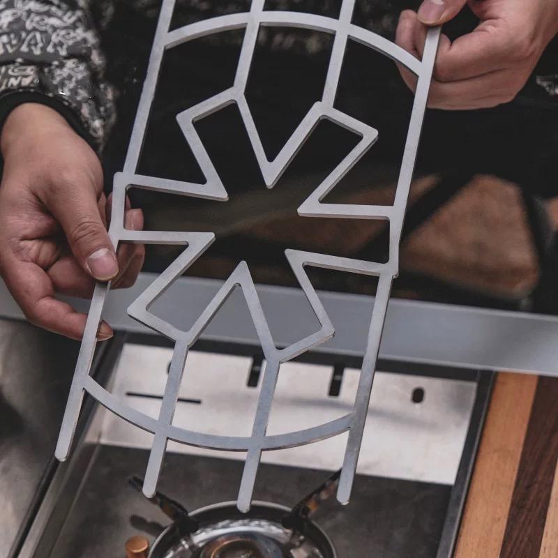 Outdoor Camping Stove Frame Wi - Camping Cooking Cover 评论和价格
