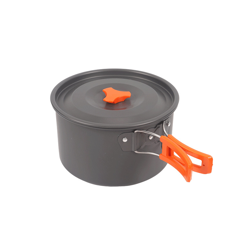 Portable Outdoor Cookware Set  - Camping Cooking Set For 4 评论和价格