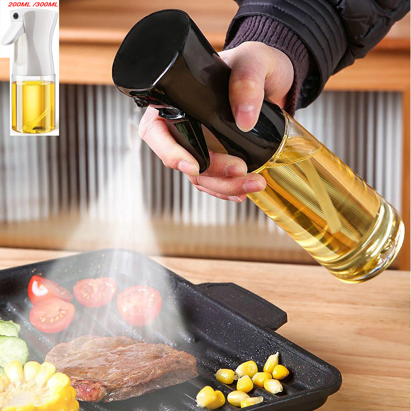 200ml 300ml Oil Spray Bottle K - Camping Cooking Oil Container 评论和价格