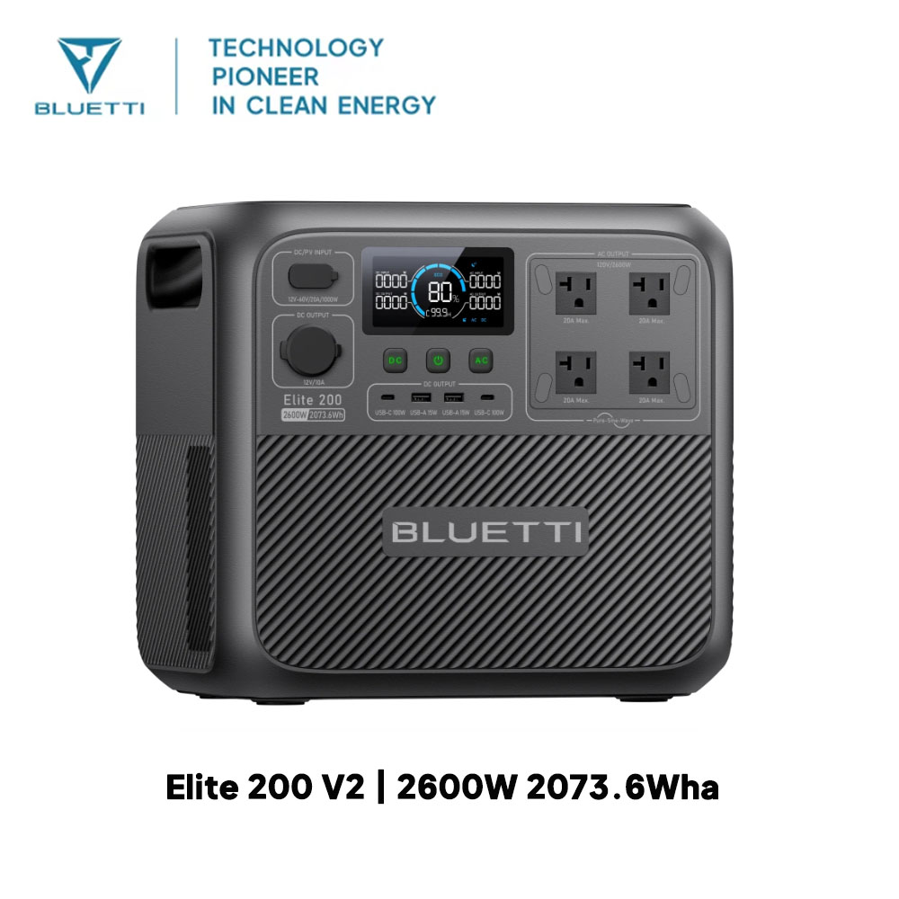【Renew】BLUETTI Elite 200 V2 Po - Camping Cooking Appliances 评论和价格