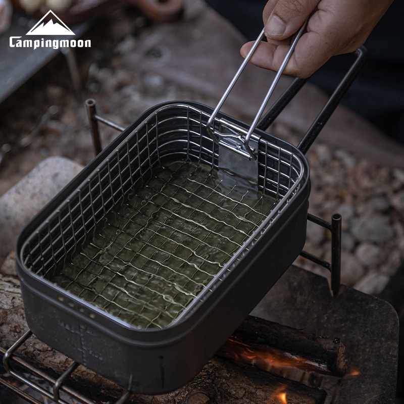 CAMPINGMOON S-1218 Outdoor Cam - Camping Cooking Tin 评论和价格