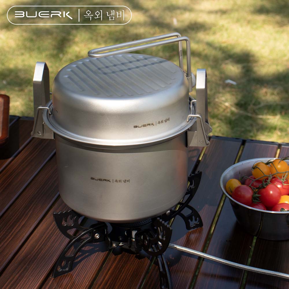 BUERK Camping Cooking Pot Mult - Camping Cooking Set Large 评论和价格