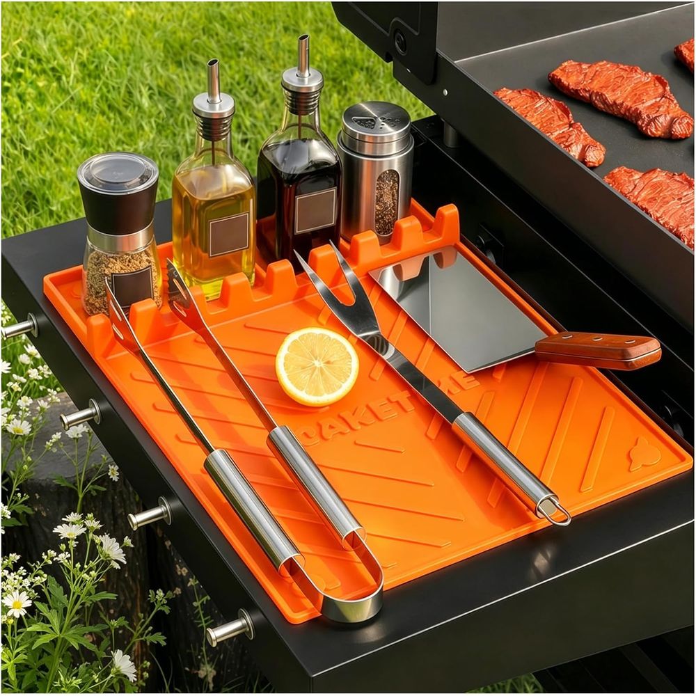 Silicone Grill Mats or Griddle - Camping Cooking Bbq 评论和价格