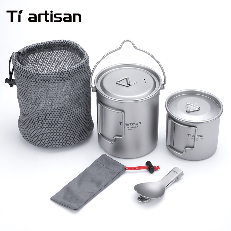 Tiartisan Pure Titanium Ultral - Camping Cooking Bundle 评论和价格