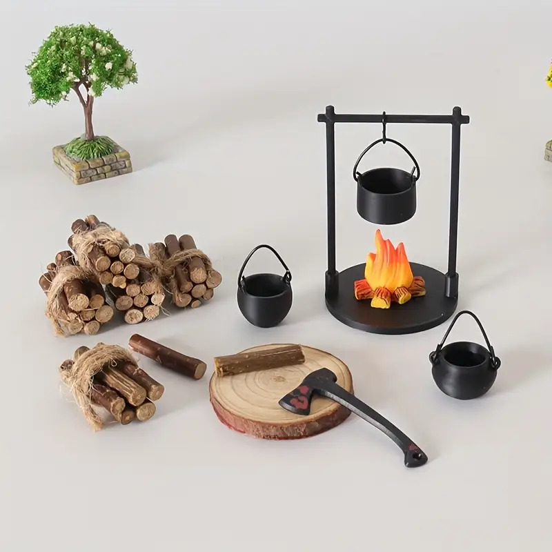 Mini Campfire Hanging Stove Po - Camping Cooking Appliances 评论和价格