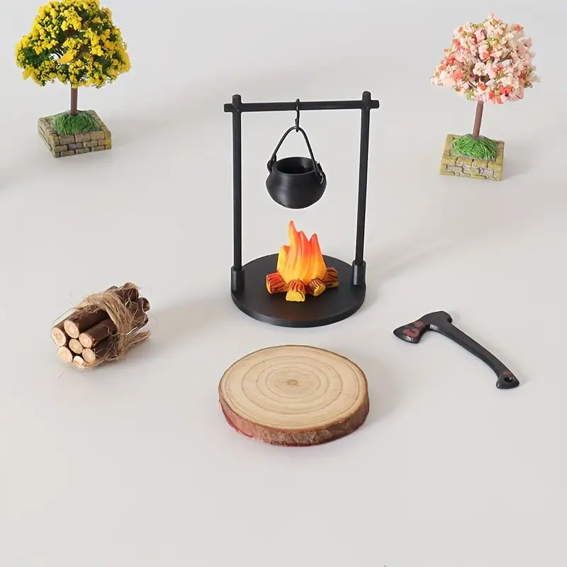Mini Campfire Hanging Stove Po - Camping Cooking Appliances 评论和价格