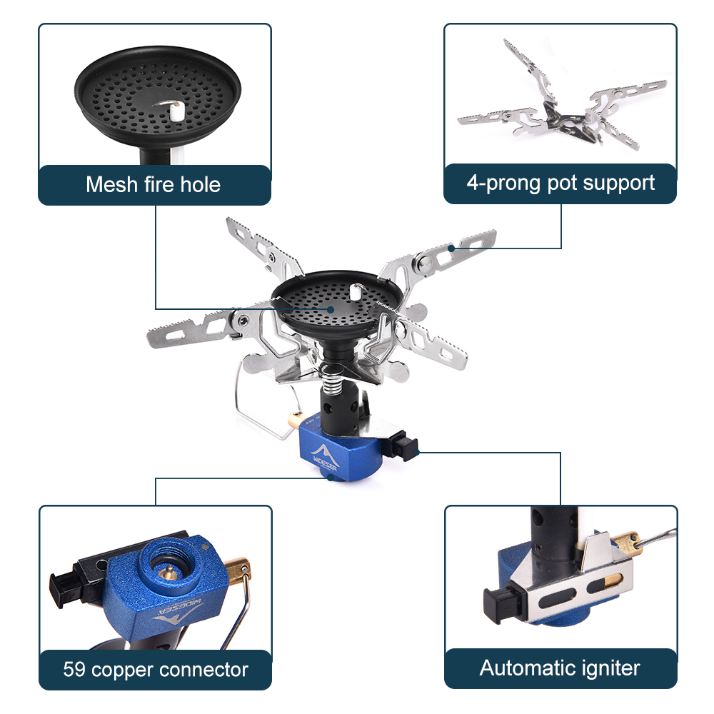 Outdoor Camping Gas Burner Out - Camping Cooking Fire 评论和价格