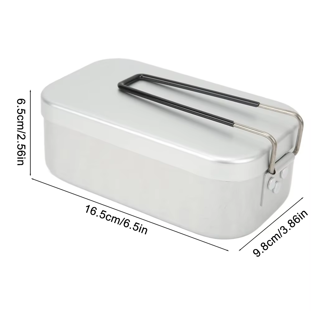 Foldable Bento Box Handle, Lun - Camping Cooking Tin 评论和价格