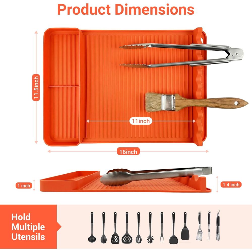 Heat Resistant Silicone Grill  - Camping Cooking Bbq 评论和价格
