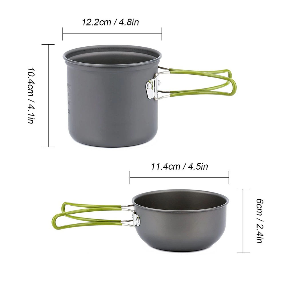 Camping Cookware Kit with Stov - Camping Cooking Utensil Set 评论和价格