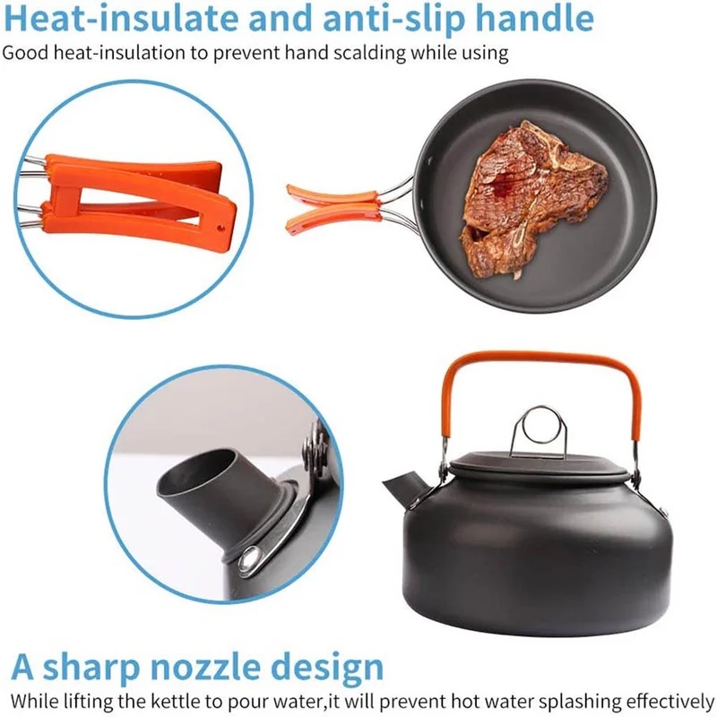 Camping Cooking set Camping Co - Camping Cooking Utensil Set 评论和价格